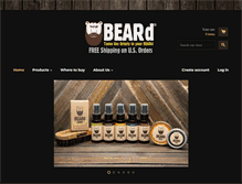 Tablet Screenshot of beardoilco.com